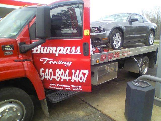 Bumpass Towing LLC | 4050 Maidens Rd, Powhatan, VA 23139, USA | Phone: (804) 598-0244
