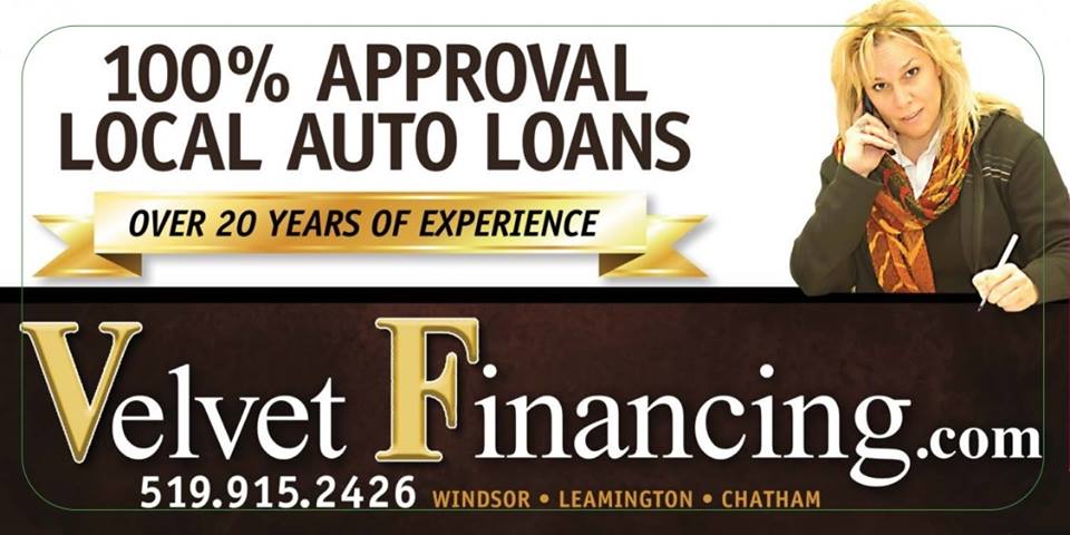 Velvet Financing | 4049 Tecumseh Rd E, Windsor, ON N8W 1J7, Canada | Phone: (519) 915-2426