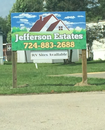 Jefferson Estates | 250 T610, Waynesburg, PA 15370, USA | Phone: (724) 883-2688