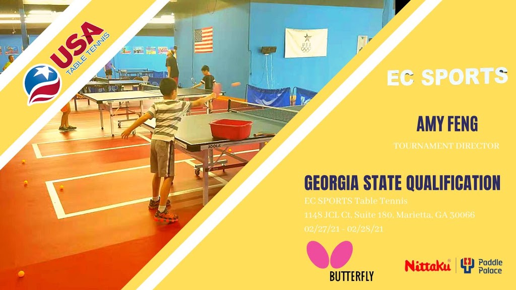 EC Sports Table Tennis | 1148 JVL Ct Suite 180, Marietta, GA 30066, USA | Phone: (770) 681-6838