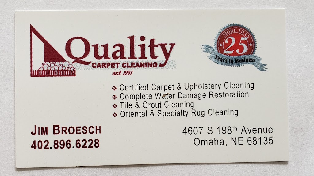 Quality Carpet Cleaning Omaha | 4607 198th Ave, Omaha, NE 68135, USA | Phone: (402) 896-6228