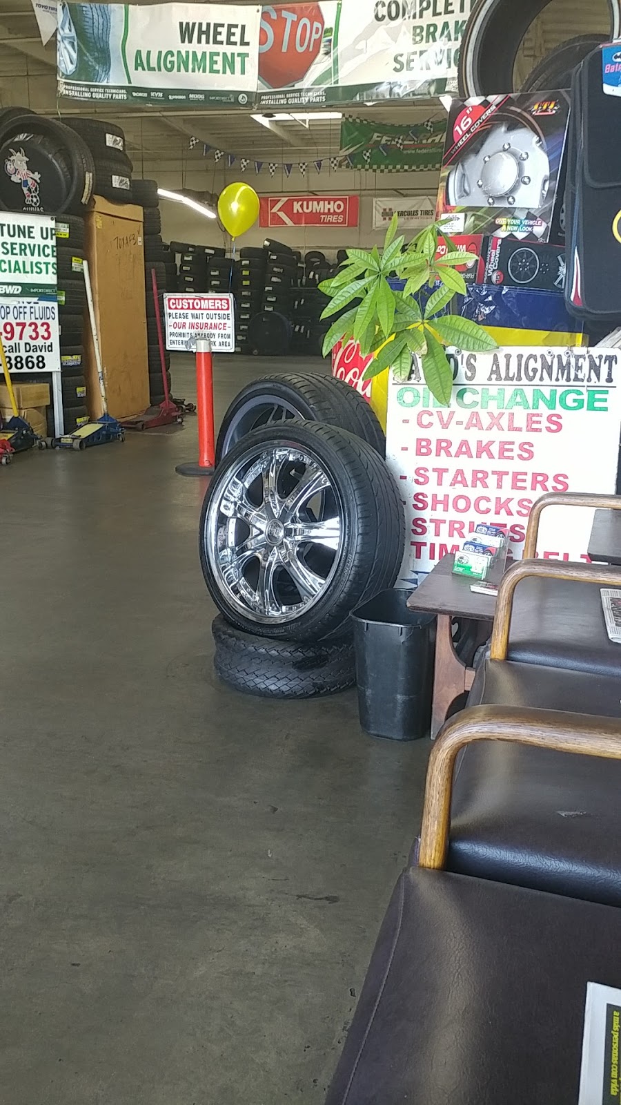 Pacific Tire Services | 400 W Alondra Blvd, Gardena, CA 90248, USA | Phone: (310) 217-9733