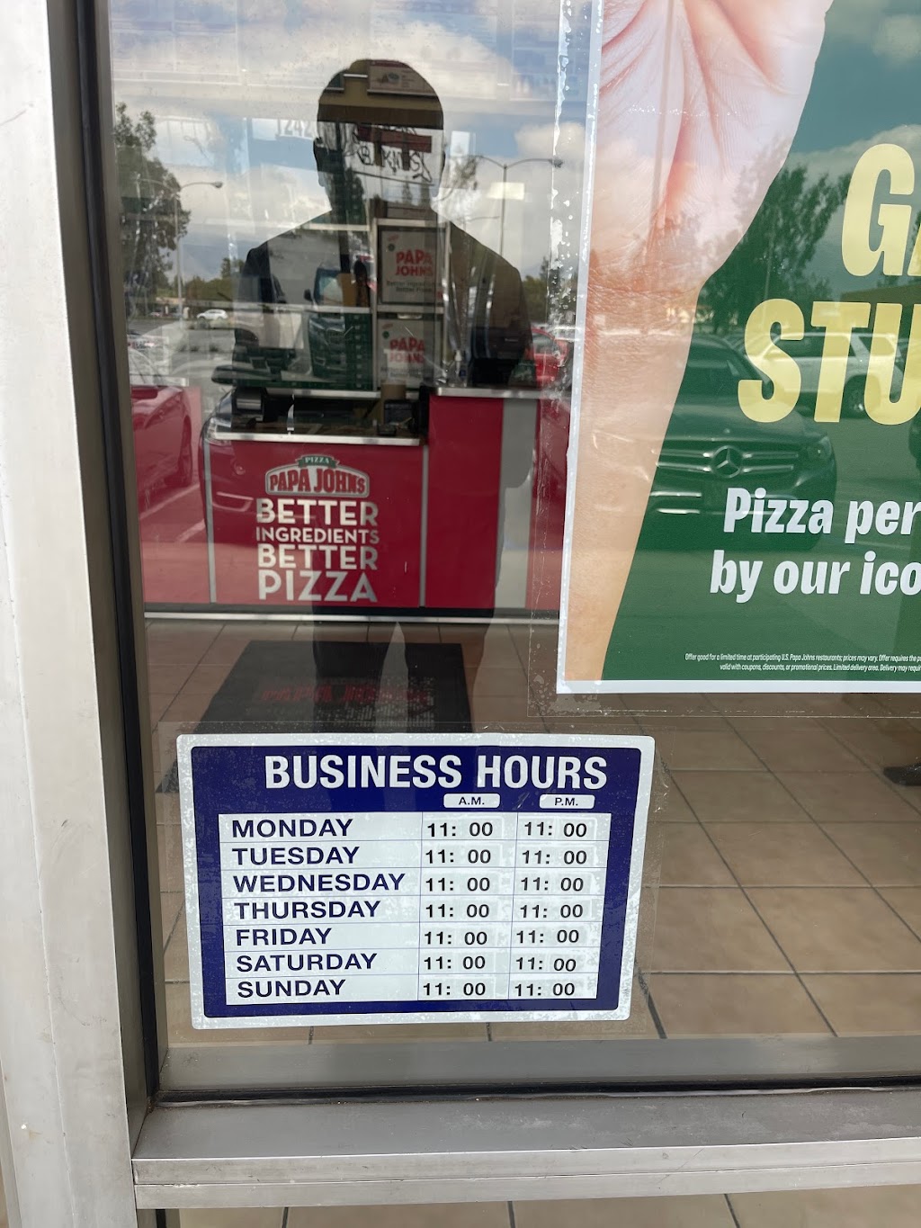 Papa Johns Pizza | 1242 W Foothill Blvd, Upland, CA 91786, USA | Phone: (909) 981-8009