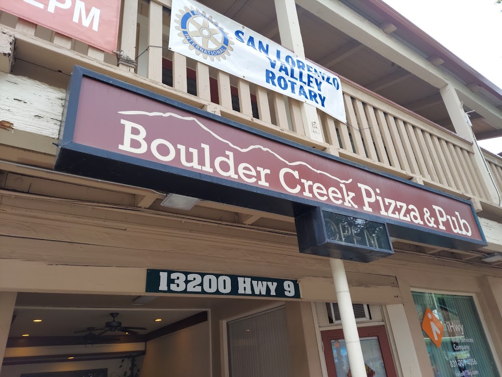 Boulder Creek Pizza & Pub | 13200-b Central Ave, Boulder Creek, CA 95006, USA | Phone: (831) 338-2141
