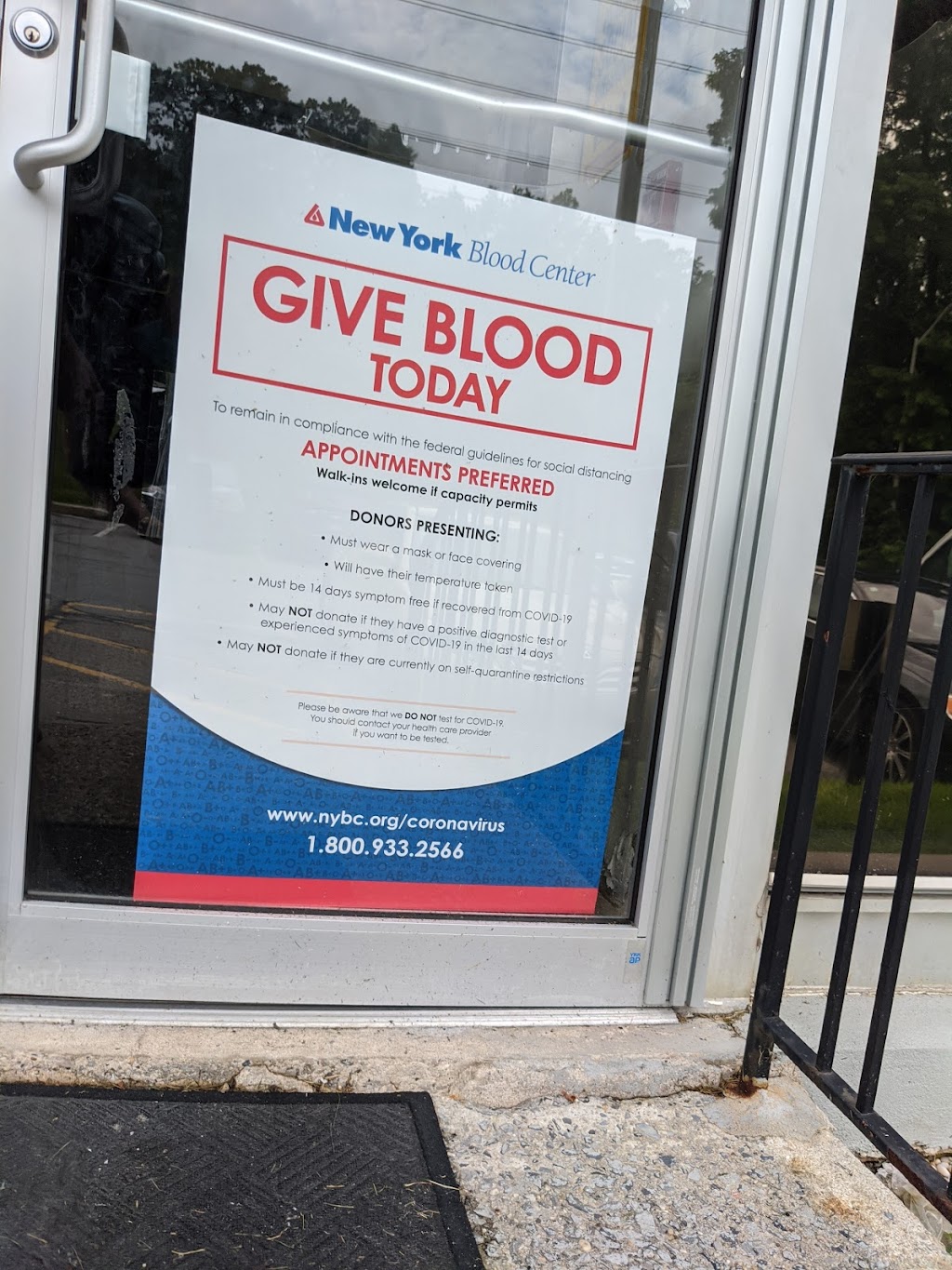 New York Blood Center | 525 Executive Blvd, Elmsford, NY 10523, USA | Phone: (800) 933-2566