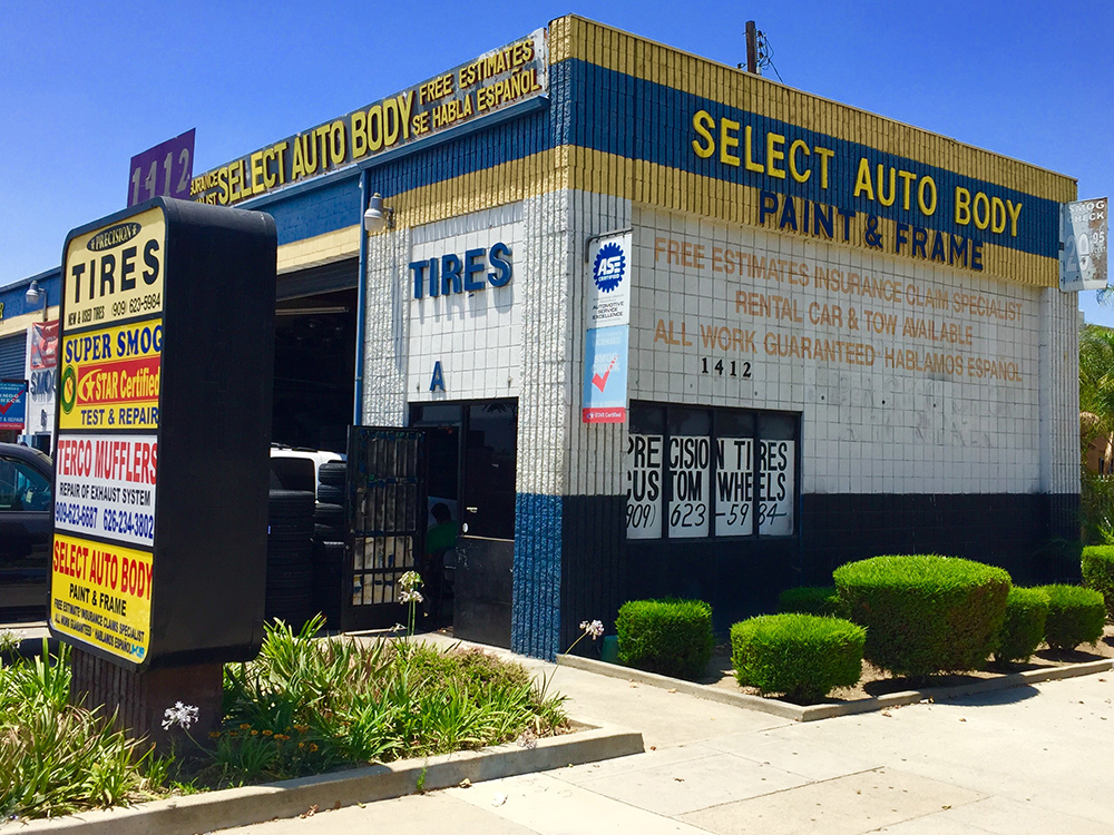 Select Auto Body | 1412 W Holt Ave D, Pomona, CA 91768, USA | Phone: (909) 629-8144