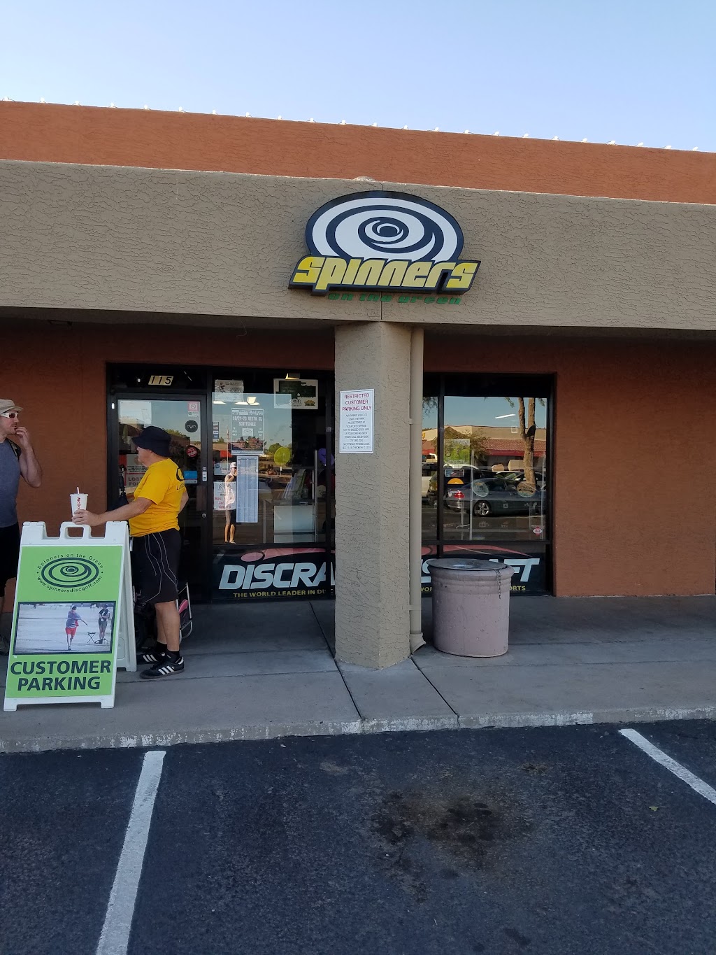 Spinners on the Green - Disc Golf Store | 7607 E McDowell Rd Ste 115, Scottsdale, AZ 85257, USA | Phone: (480) 941-2513