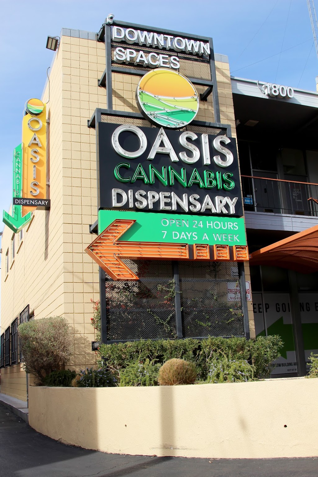 Oasis Cannabis Dispensary & Delivery | 1800 S Industrial Rd #180, Las Vegas, NV 89102, USA | Phone: (702) 420-2405