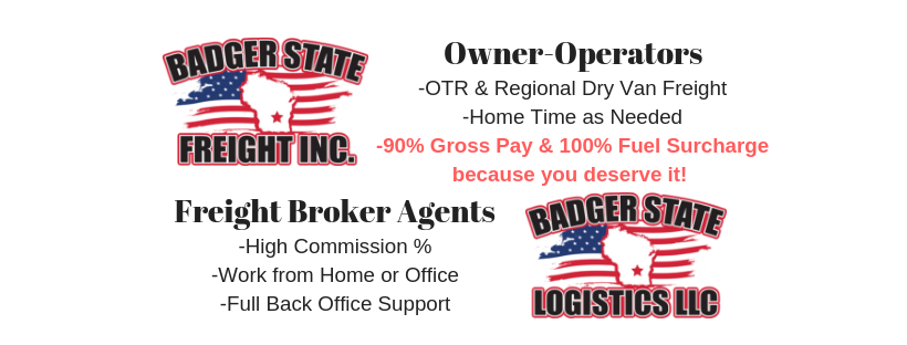 Badger State Freight, Inc. | 6137 N American Ln, DeForest, WI 53532, USA | Phone: (608) 308-1992