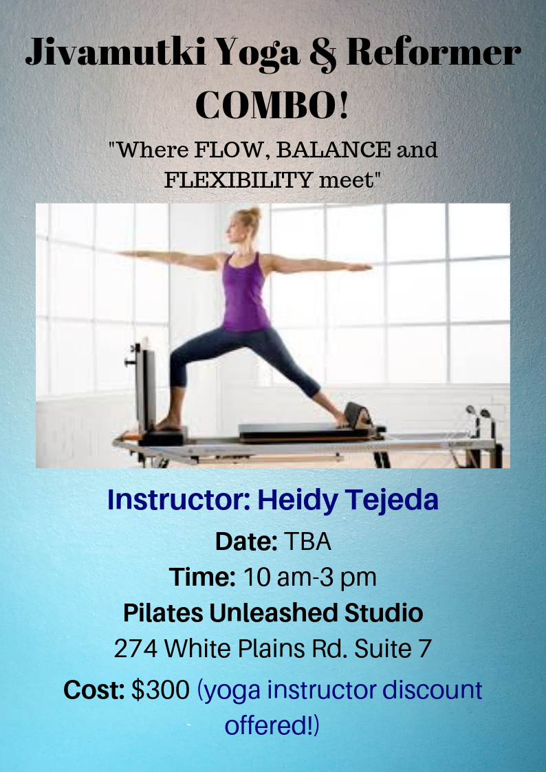 Pilates Unleashed Studio | 274 White Plains Rd #7, Eastchester, NY 10709, USA | Phone: (914) 361-1399