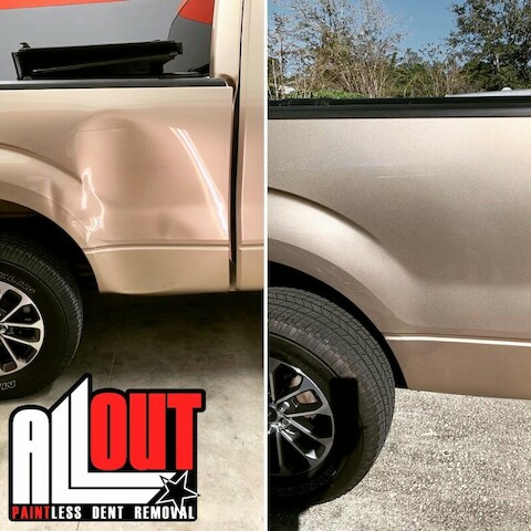 All Out Paintless Dent Removal | 6980 US-1 North, Ste 104, St. Augustine, FL 32095, USA | Phone: (904) 352-9183