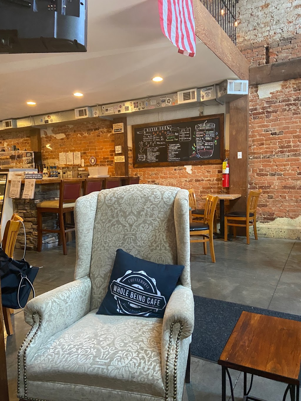 Whole Being Cafe | Historic Downtown, 5510 Main St, Flowery Branch, GA 30542, USA | Phone: (770) 967-4080