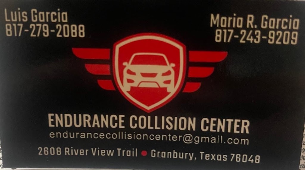 Endurance Collision Center LLC | 2604 River View Trail, Granbury, TX 76048, USA | Phone: (817) 279-2088