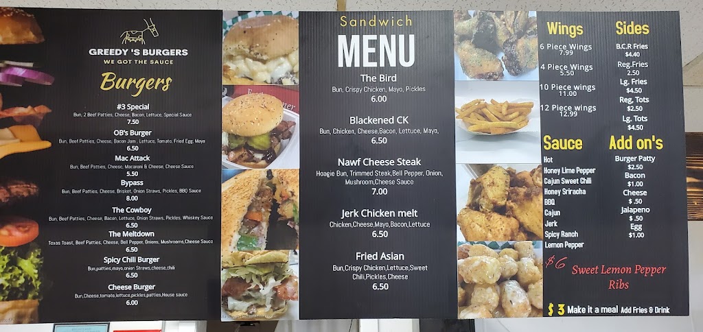 Greedys Burgers | 10627 Wessex Dr, Dallas, TX 75217, USA | Phone: (214) 210-0806