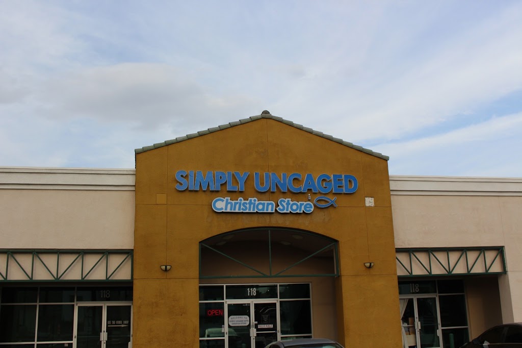 Simply Uncaged Christian Store | 2300 N Rainbow Blvd Suite 118, Las Vegas, NV 89108, USA | Phone: (702) 998-7882