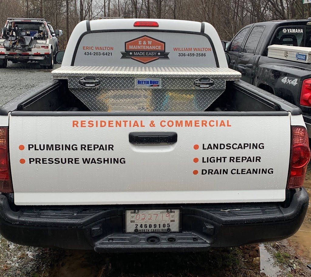 E & W Maintenance Inc - Plumbing & Drain Cleaning | 148 Ireson St, Danville, VA 24541, USA | Phone: (434) 425-4933