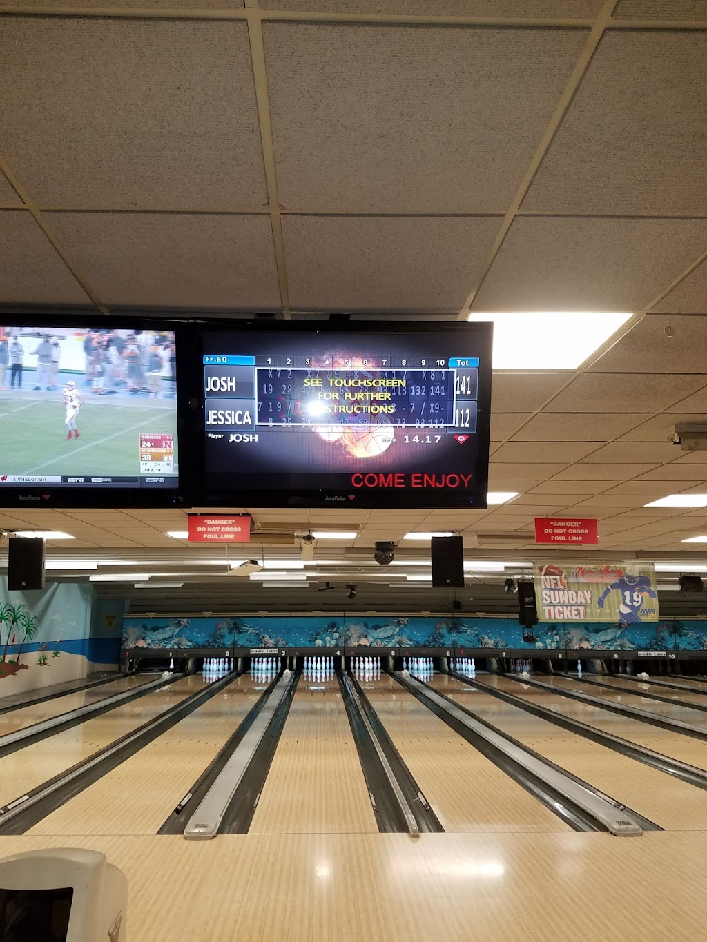 Seaside Lanes Bowling Alley | 320 Talos St, Virginia Beach, VA 23461 | Phone: (757) 492-6341