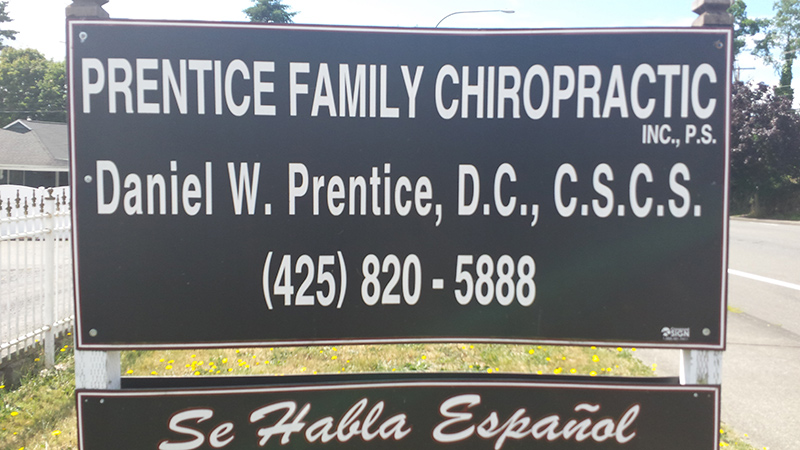Prentice Family Chiropractic, Inc., P.S. | 13904 100th Ave NE, Kirkland, WA 98034, USA | Phone: (425) 820-5888