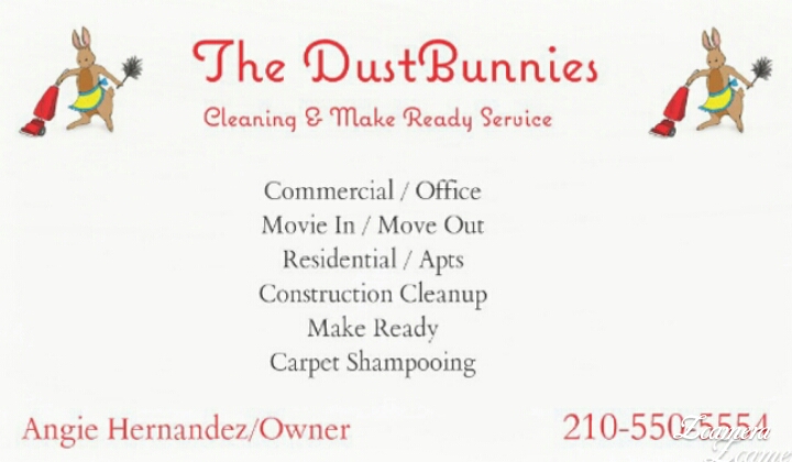 The DustBunnies Cleaning and Make Ready Services | 140 Co Rd 3829, San Antonio, TX 78253, USA | Phone: (210) 550-5554