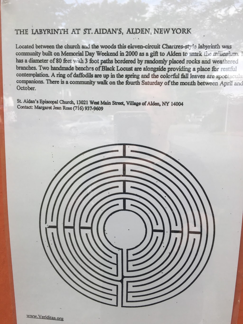 The Labyrinth At St. Aidans | 13021 W Main St, Alden, NY 14004, USA | Phone: (716) 937-9609