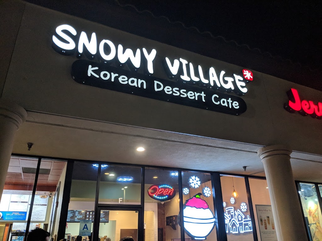 Snowy Village Korean Dessert Cafe | 3330 Grand Ave F, Chino Hills, CA 91709, USA | Phone: (909) 696-6400