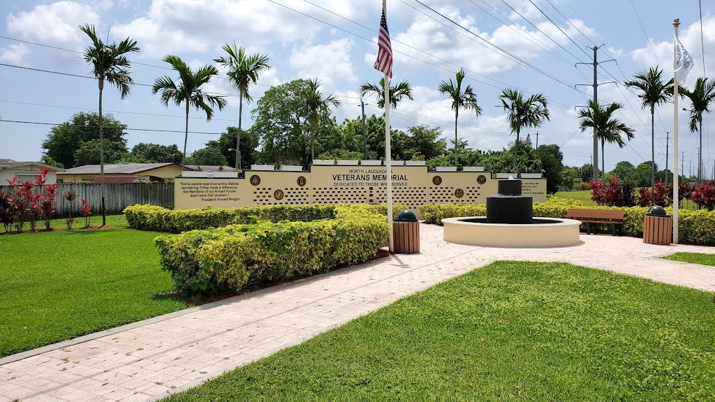 North Lauderdale Veterans Memorial | SW 71st Ave, North Lauderdale, FL 33068, USA | Phone: (954) 722-0900