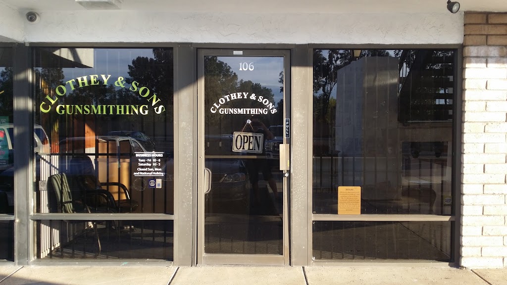 Clothey & Sons Gunsmithing | 10769 Woodside Ave #106, Santee, CA 92071, USA | Phone: (619) 749-2172