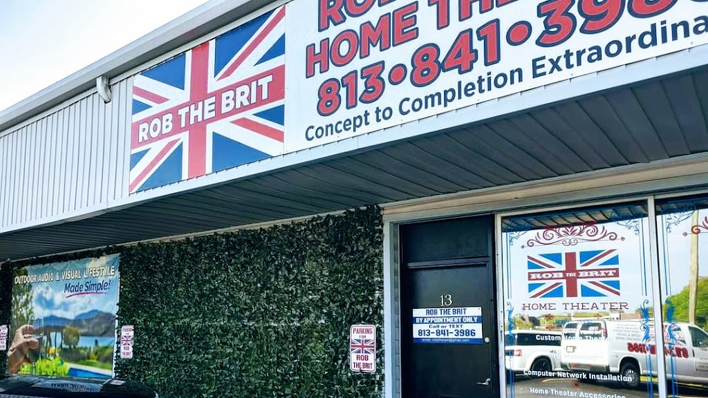 Rob the Brit Home Theaters Inc | 4119 Gunn Hwy #13, Tampa, FL 33618, USA | Phone: (813) 841-3986