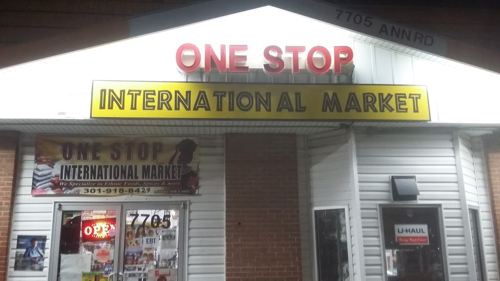 One Stop International Market | 7705 Annapolis Rd, New Carrollton, MD 20784, USA | Phone: (301) 918-8429