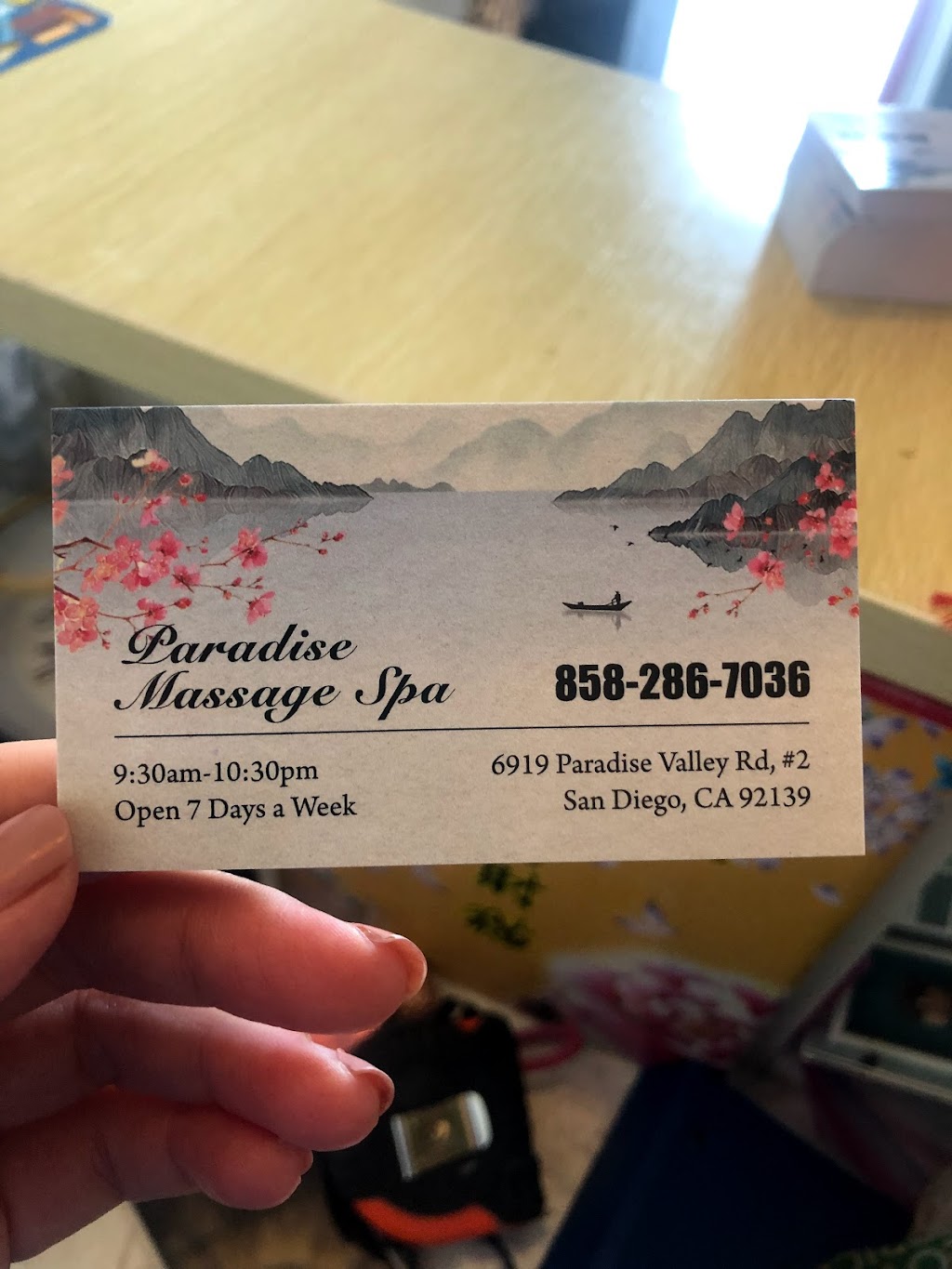 Paradise Spa | Asian Massage in San Diego | 6919 Paradise Valley Rd #2, San Diego, CA 92139, USA | Phone: (858) 286-7036