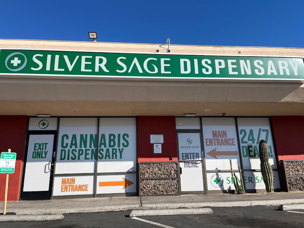 Silver Sage Wellness Dispensary | 4626 W Charleston Blvd, Las Vegas, NV 89102, USA | Phone: (702) 802-3757