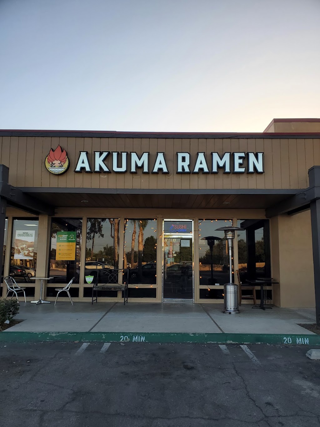 Akuma Ramen & Sushi Bar | 16051 Bolsa Chica St, Huntington Beach, CA 92649, USA | Phone: (714) 846-6951