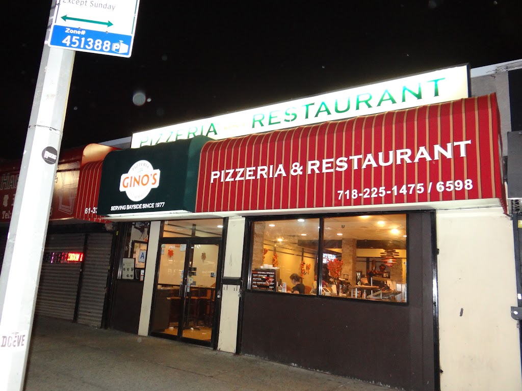Ginos Pizzeria | 61-32 Springfield Blvd, Queens, NY 11364, USA | Phone: (718) 225-1475