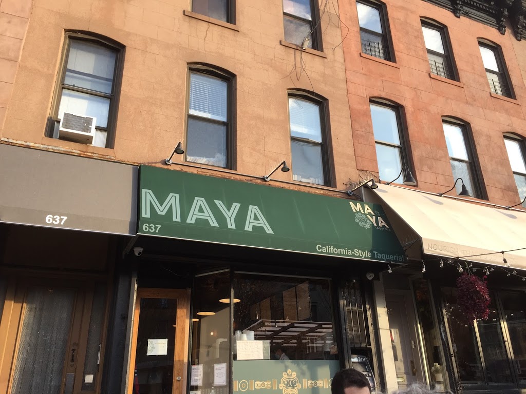 Maya Taqueria | 637 Vanderbilt Ave, Brooklyn, NY 11238, USA | Phone: (718) 638-6292