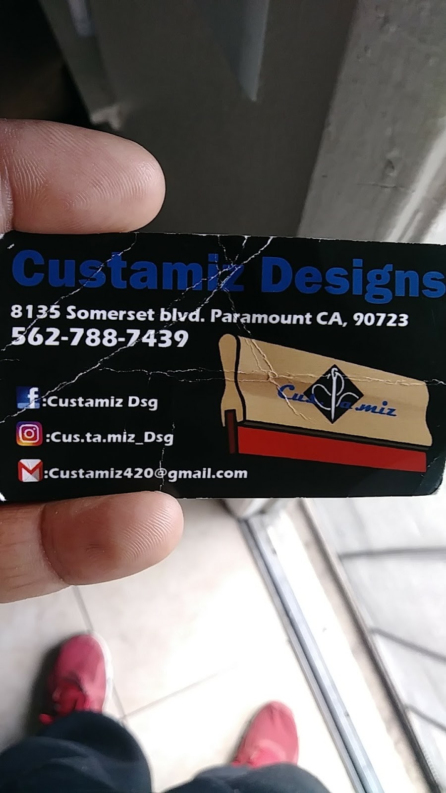 Custamiz Designs | 8135 Somerset Blvd, Paramount, CA 90723, USA | Phone: (562) 788-7439