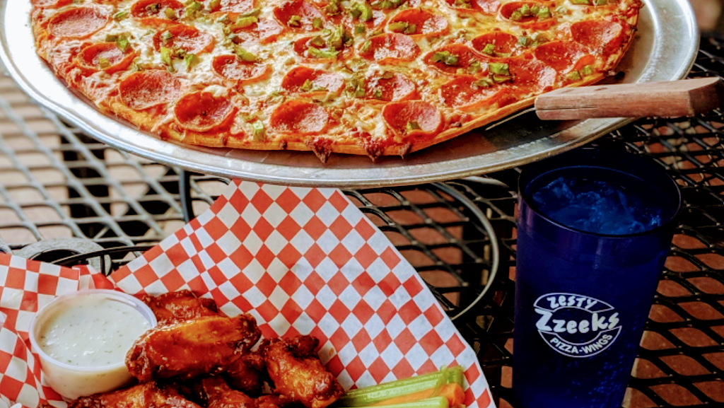 Zesty Zzeeks Pizza & Wings | 960 E Warner Rd #1, Chandler, AZ 85225, USA | Phone: (480) 400-1010