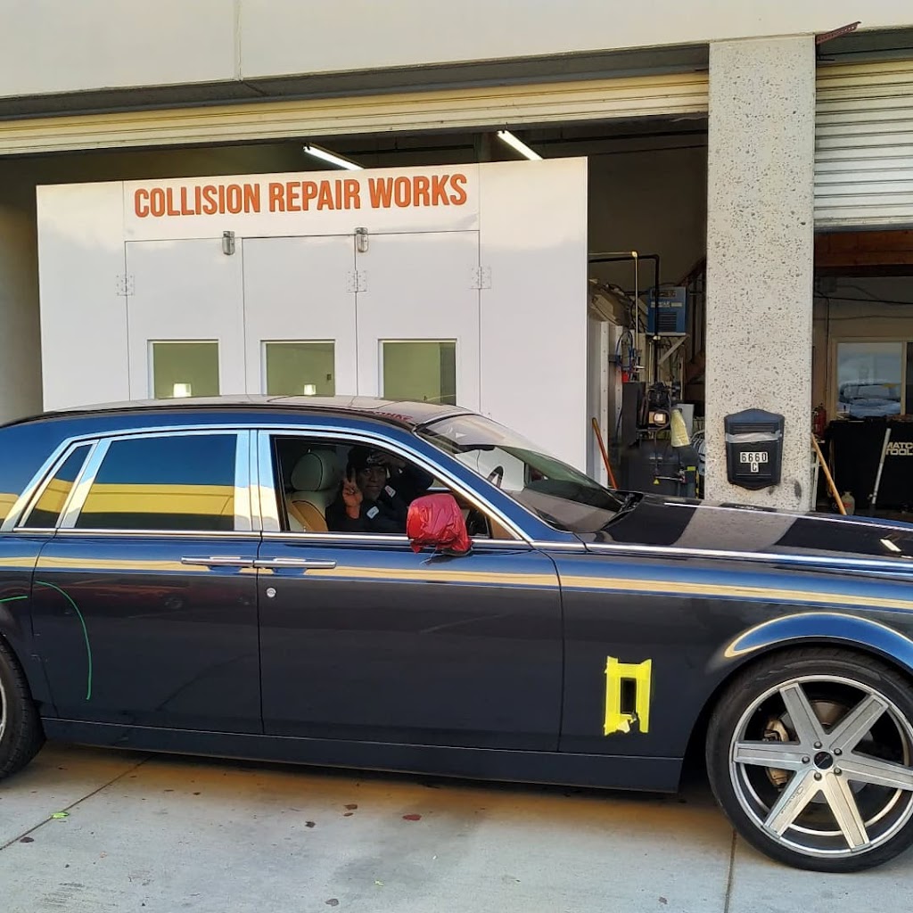 Collision Repair Works | 6660 Miramar Rd C, San Diego, CA 92121, USA | Phone: (858) 220-5257