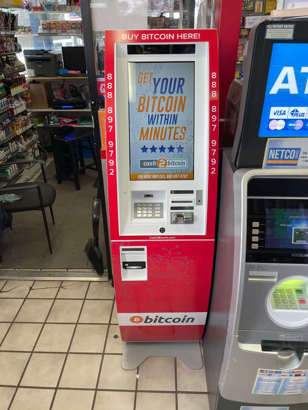 Cash2Bitcoin Bitcoin ATM | 3010 Pontiac Lake Rd, Waterford Twp, MI 48328, USA | Phone: (888) 897-9792