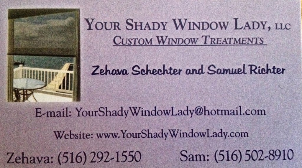 Your Shady Window Lady, LLC | 521 Woodfield Rd, West Hempstead, NY 11552, USA | Phone: (516) 292-1550