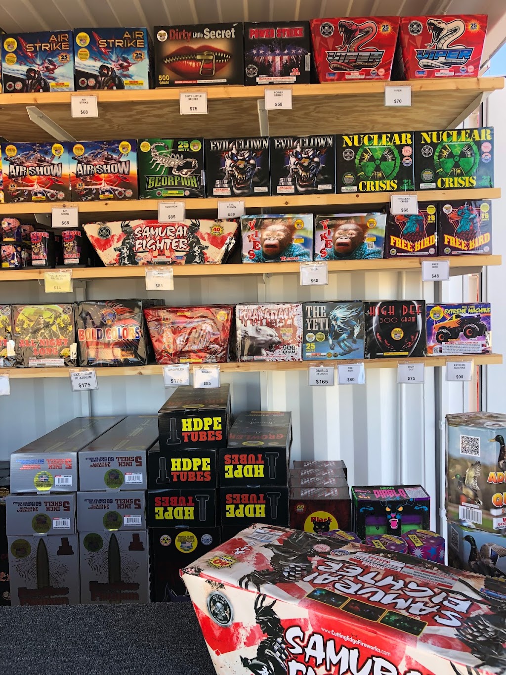 USA Fireworks | 2 Gaffield Rd, Justin, TX 76247, USA | Phone: (972) 979-7102