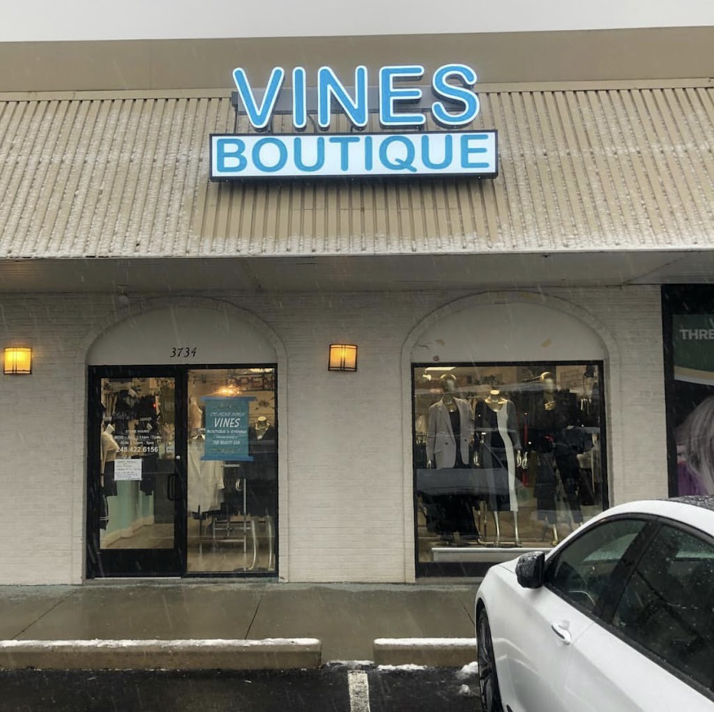 Vines Boutique | 3734 Rochester Rd, Troy, MI 48083, USA | Phone: (248) 422-6156