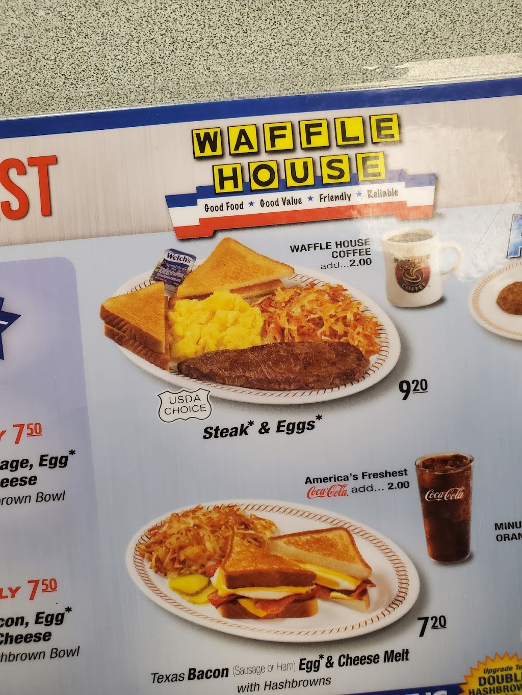 Waffle House | 11152 Tara Blvd, Hampton, GA 30228, USA | Phone: (770) 472-9891