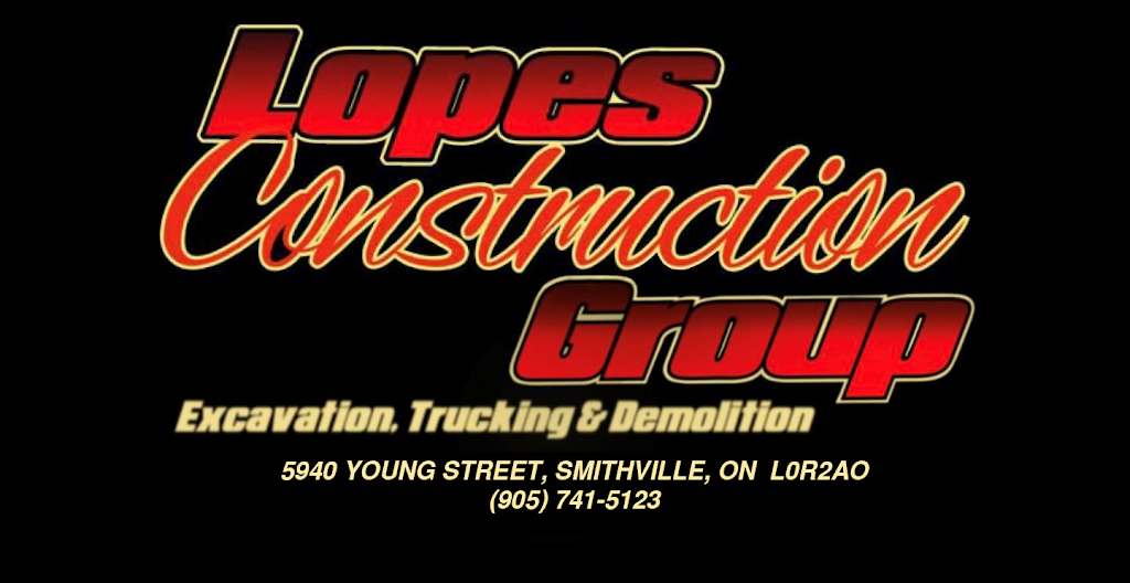 Lopes Construction Group | 5940 Young St, Smithville, ON L0R 2A0, Canada | Phone: (905) 741-5123