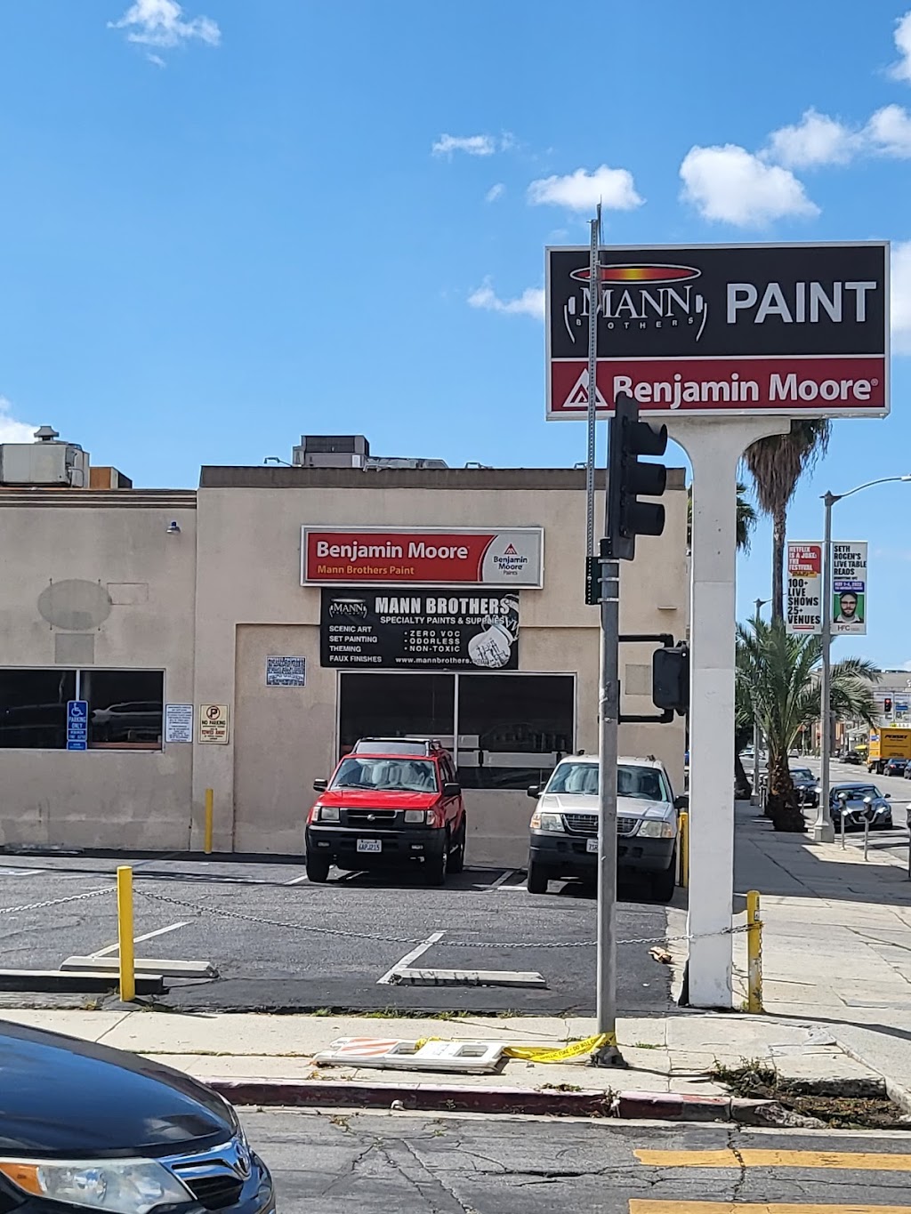 Mann Brothers Paint | 758 N La Brea Ave, Los Angeles, CA 90038, USA | Phone: (323) 936-5168