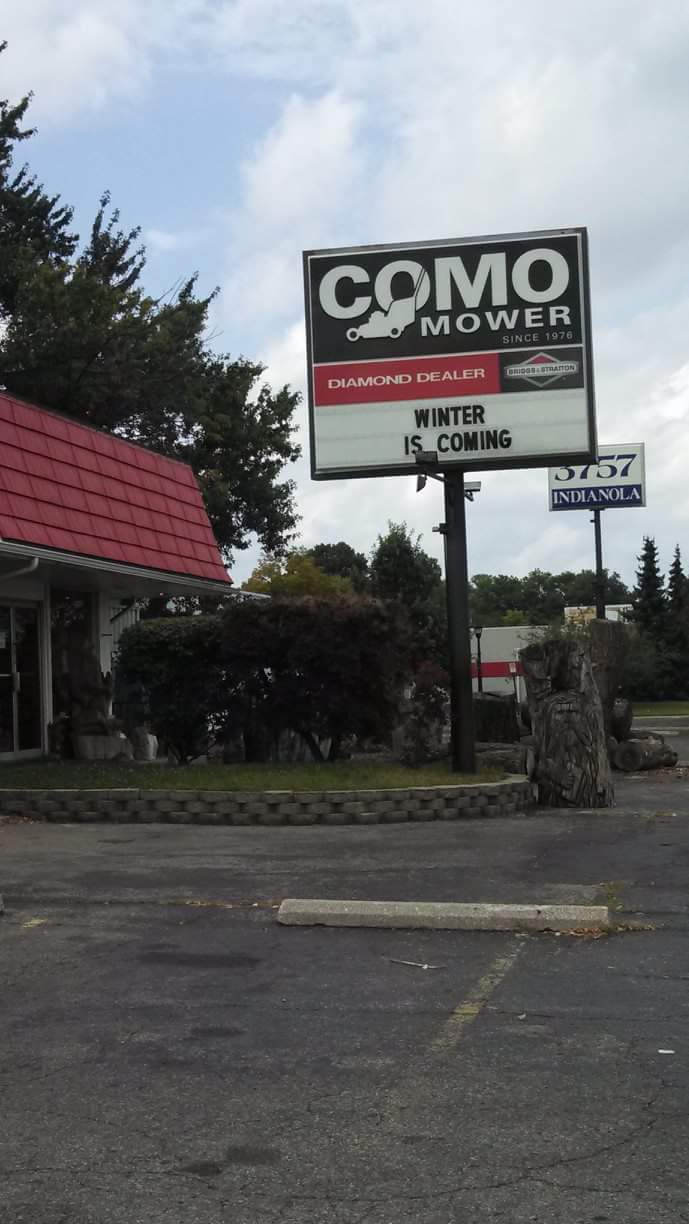 Como Mower | 3741 Indianola Ave, Columbus, OH 43214, USA | Phone: (614) 263-2603