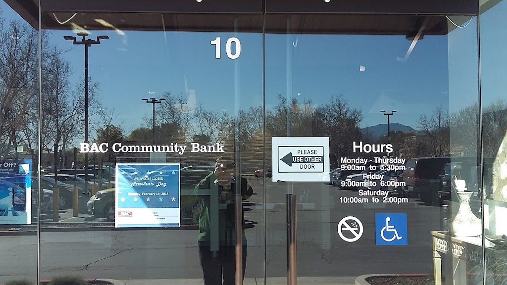 BAC Community Bank | 2090 Diamond Blvd STE 10, Concord, CA 94520, USA | Phone: (925) 609-1970 BAC Community Bank | 2090 Diamond Blvd STE 10, Concord, CA 94520, USA | Phone: (925) 609-1970