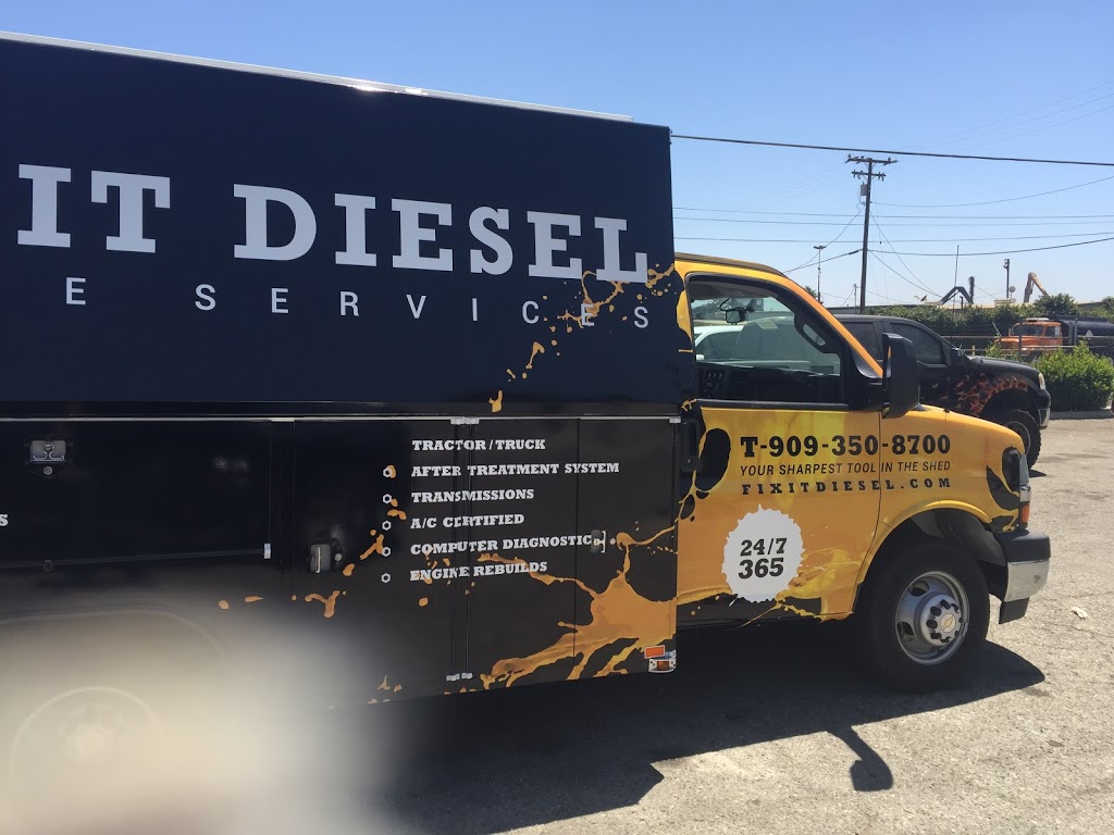 Fix-It Diesel Inc | 14490 Whittram Ave, Fontana, CA 92335, USA | Phone: (909) 350-8700