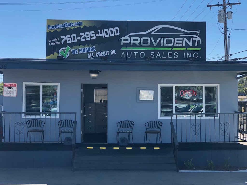 Provident Auto Sales | 536 N Santa Fe Ave, Vista, CA 92083, USA | Phone: (760) 295-4000