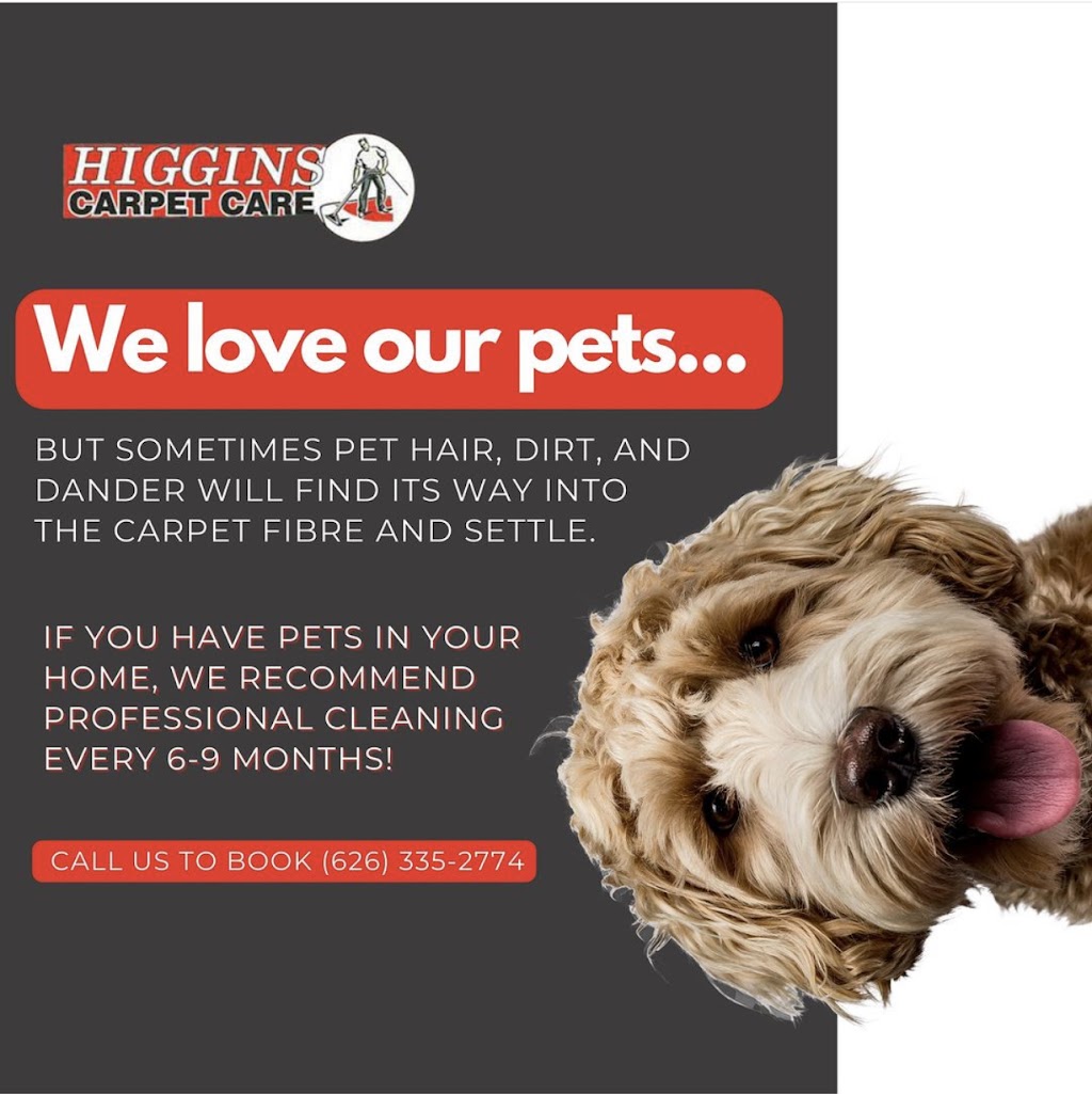 Higgins Carpet Care | 1411 St Vladimir St, Glendora, CA 91741 | Phone: (626) 335-2774