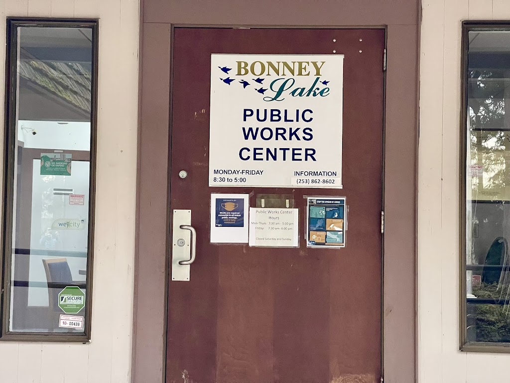 Bonney Lake Public Works Center | Public Services Center, 21719 96th St E, Buckley, WA 98321, USA | Phone: (253) 862-8602